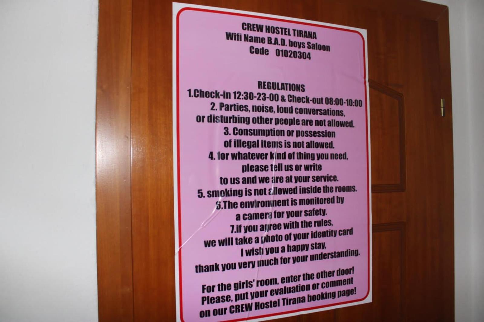 Crew Hostel Tirana Extérieur photo
